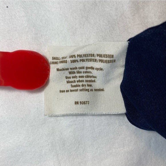 NWOT Decree Floral Blue Ruffle Tier Sleeveless Silver Clasp Accent Prairie SZ L - Picture 10 of 12